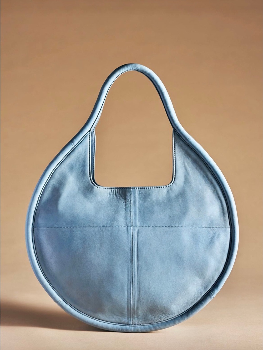 Anthropologie Round Leather Shoulder Bag in All Colors